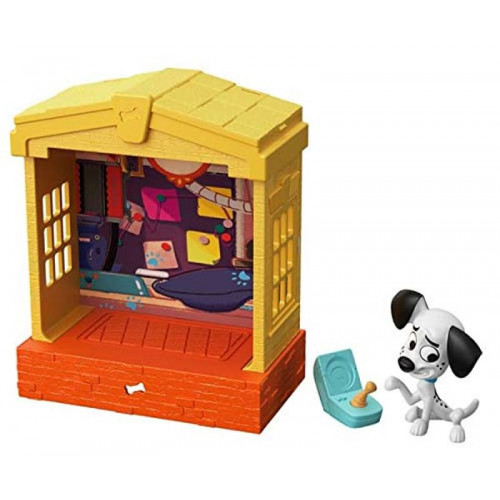 101D Cagnolini Personaggi con Casetta Ass.to