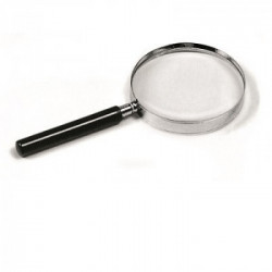 Lebez 1125 lente d'ingrandimento Nero, Acciaio inossidabile