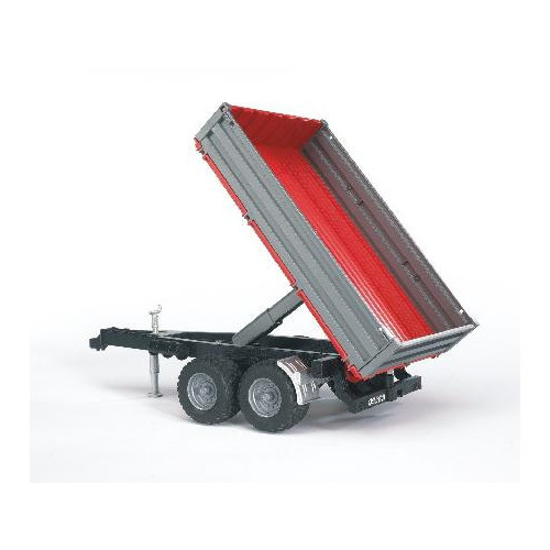 Bruder 02019 - Rimorchio a 2 Assi con Rimorchio...