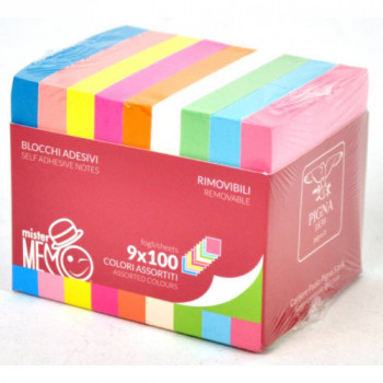 MISTER MEMO BOX 9 COLORI X...