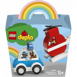 Lego Duplo 10957 - Elicottero antincendio e Auto della Polizia