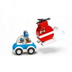 Lego Duplo 10957 - Elicottero antincendio e Auto della Polizia