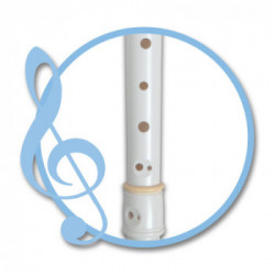 Bontempi Recorder registratore musicale Barocco Soprano/Discanto