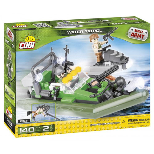 140 PCS SMALL ARMY /2163/WATERPATROL