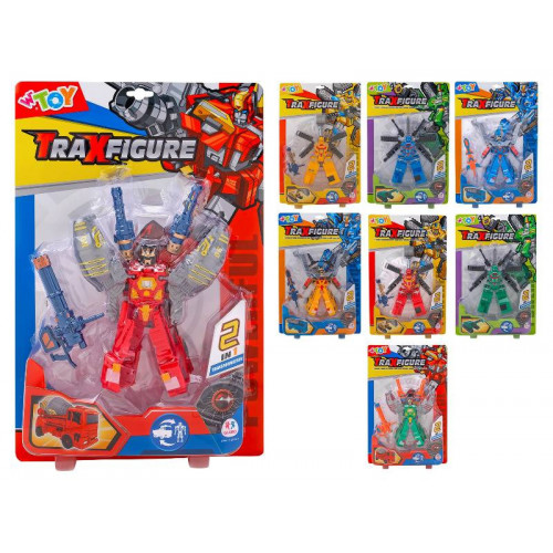 TRAXFIGURE ROBOT VEICOLO 4ASS 2 COL.