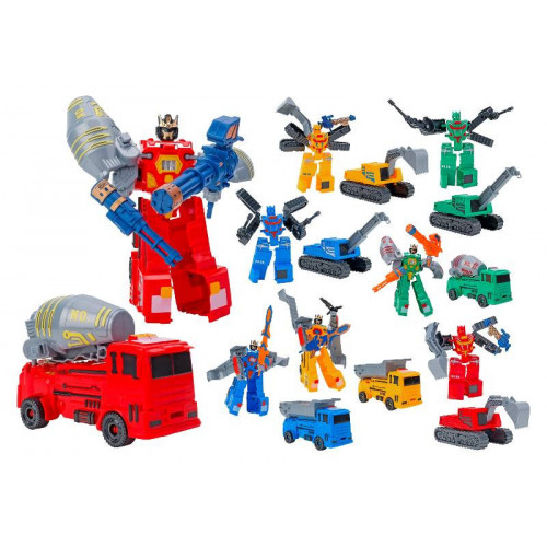 TRAXFIGURE ROBOT VEICOLO 4ASS 2 COL.