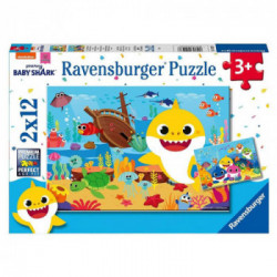 Puzzle 2x12 pz Baby Shark