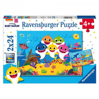 Puzzle 2x24 pz Baby Shark