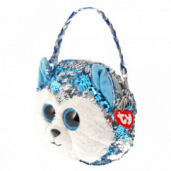 TY Slush Borsetta Blu, Argento, Bianco