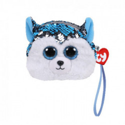 TY Slush Borsetta da polso Blu, Bianco