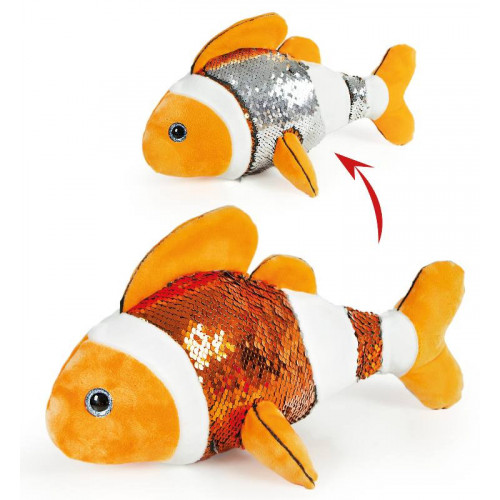 Peluche pesce pagliaccio con paillettes...