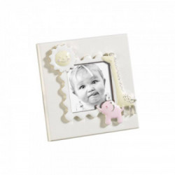 CORNICE FORMATO 6X6 CON DECORAZIONI ROSA