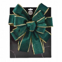 FIOCCO DA ALBERO IN VELLUTO VERDE PINO