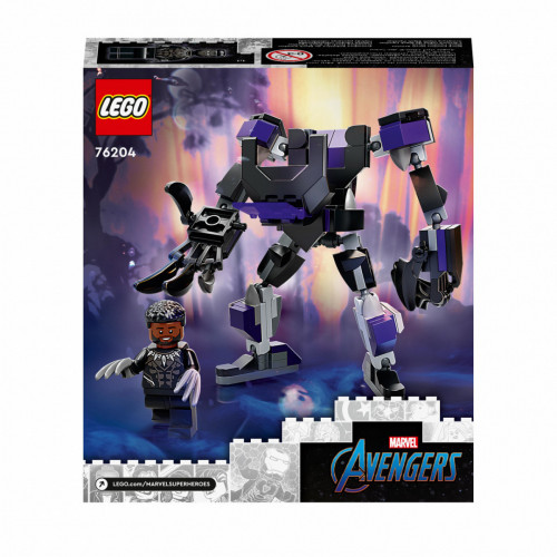 Lego Marvel 76204 - Armatura Mech Black Panther
