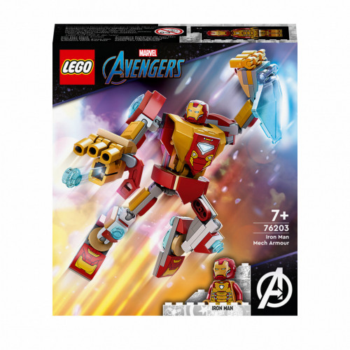 Lego Marvel 76203 - Armatura Mech Iron Man
