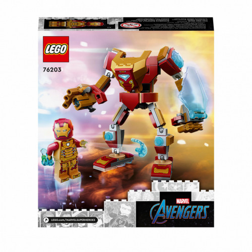 Lego Marvel 76203 - Armatura Mech Iron Man