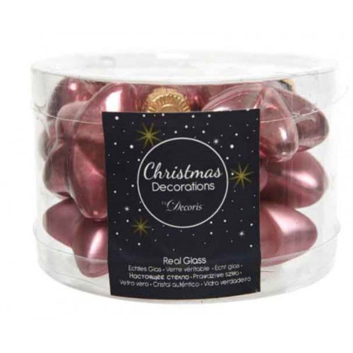 confezione mini stelle da albero colore rosa...