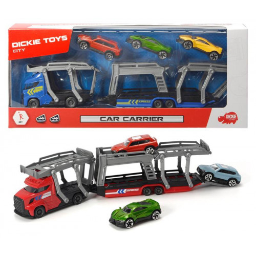 Dickie Bisarca con 3 auto cm. 28 - 2 asst.