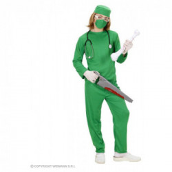 CHIRURGO (casacca, pantaloni, cappello, mascherina) (128 cm / 5-7 Years)