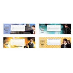 INVITI COMPLEANNO ASSORTITI HARRY POTTER