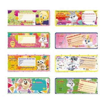 blocchetto 20 inviti warner...