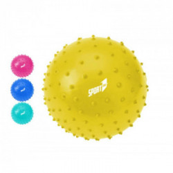 Pallone riccio in gomma trasparente - colori assortiti