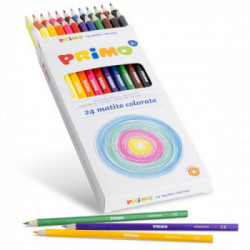 Primo 504MAT24E pastello colorato 24 pezzo(i) Multicolore