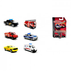 Majorette SOS veicolo singolo 1:64 6 asst.