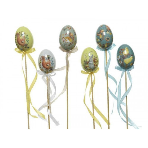 confezione 6 pick con uovo pasquale assortiti