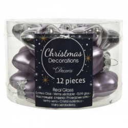 GLASS MINI STARS SHINY 12243