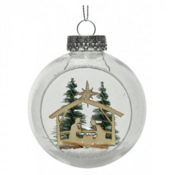 SH.PRF BAUBLE NATIVITY 25945