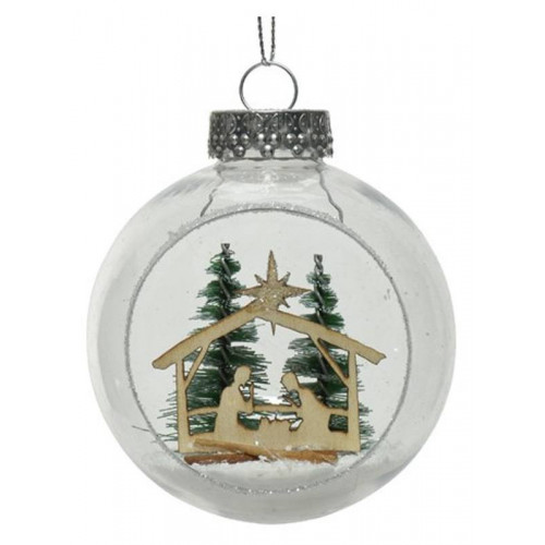 SH.PRF BAUBLE NATIVITY 25945