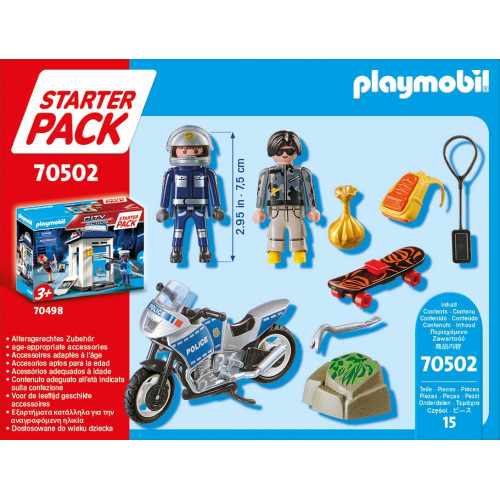Playmobil City Action 70502 set di action...