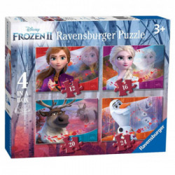 Puzzle 4in1 Frozen 2