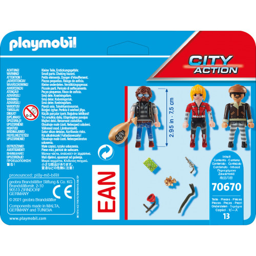 Playmobil City Action 70670 set di action...