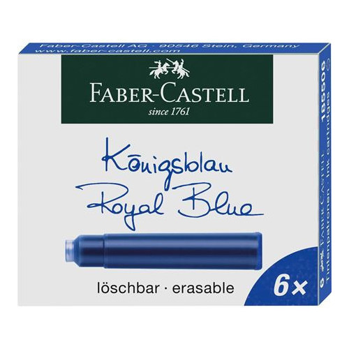 Faber-Castell 185506 ricaricatore di penna Blu...