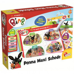 Educativo Lisciani 76871 Bing Penna maxi schede
