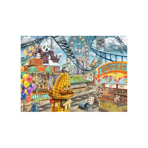 Ravensburger Amusement Park Puzzle di contorno...
