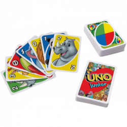 Mattel Games UNO Junior Gioco di carte a eliminazione