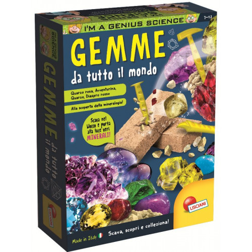 Educativo Lisciani 95360 Genius Gemme da tutto...