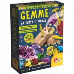 Educativo Lisciani 95360 Genius Gemme da tutto il mondo