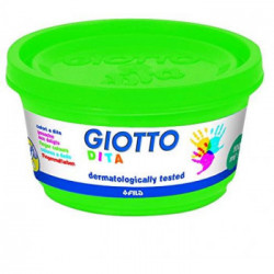 Giotto 534100 - Colori a Dita, 100 ml, 6 Colori