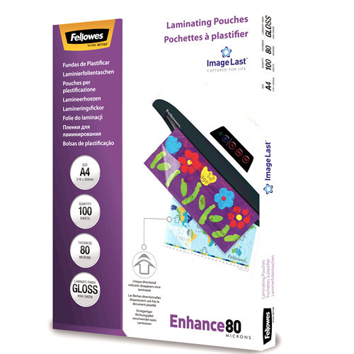 Fellowes 5306114 Enhance80 - Pouches per...