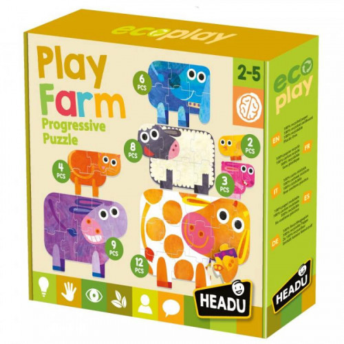 Play Farm Progressive Puzzle