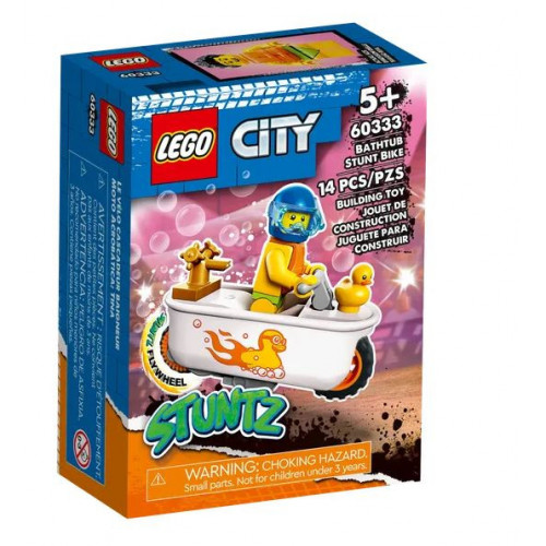 Lego City 60333 - Stunt Bike Vasca da Bagno