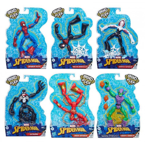 SPD BEND AND FLEX FIGURES PERSONAGGI SNODABILI...