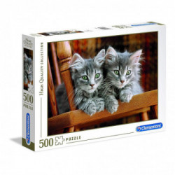Clementoni 30545 - Kittens, 500 pz