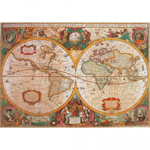 Clementoni 31229 - Mappa Antica, 1000 pz