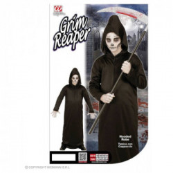 COSTUME GRIM REAPER (tunica con cappuccio) (158 cm / 11-13 Years)