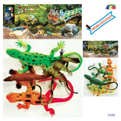 BUSTA LUCERTOLE E IGUANE